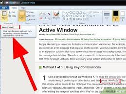 3 Ways to Take Screenshots of an Active Window - wikiHow