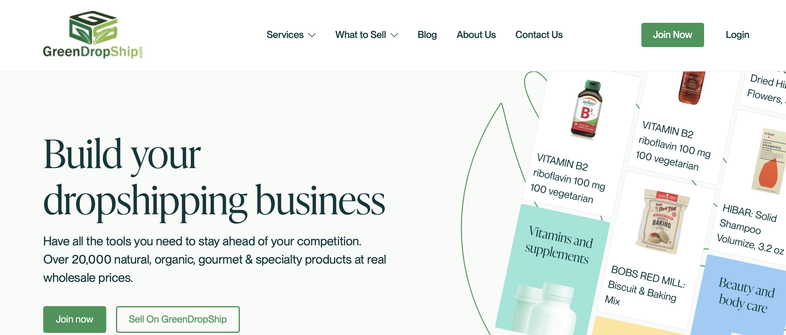 dropshipping bath and body products - greenDropShip