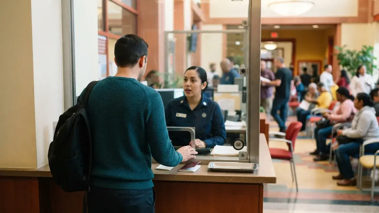 Airline document review for a traveler using a refugee travel document
