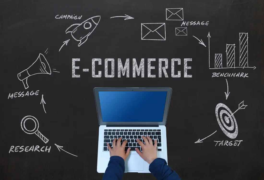 Illustration of unattached affiliate marketing where affiliates sell digital products on an e commerce platform, aiming for passive income and higher affiliate marketing income.