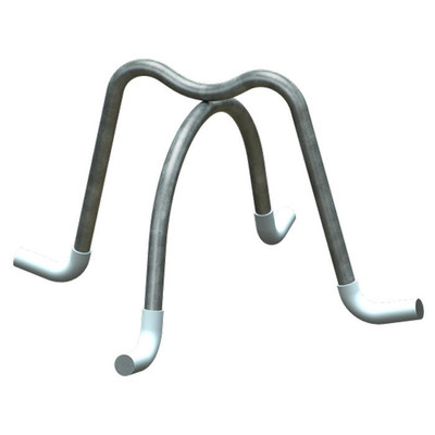 Galvanized and epoxy-coated rebar high chairs