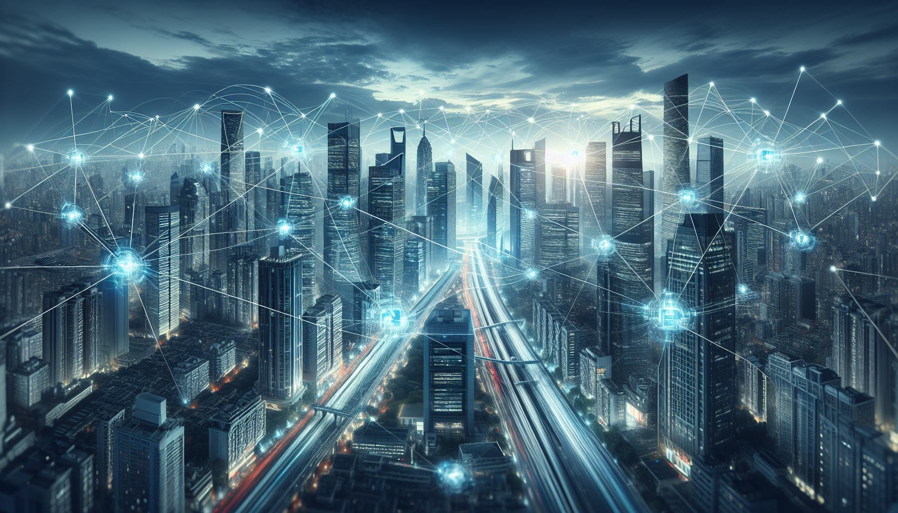 Illustration of SD-WAN technology revolutionizing network infrastructure