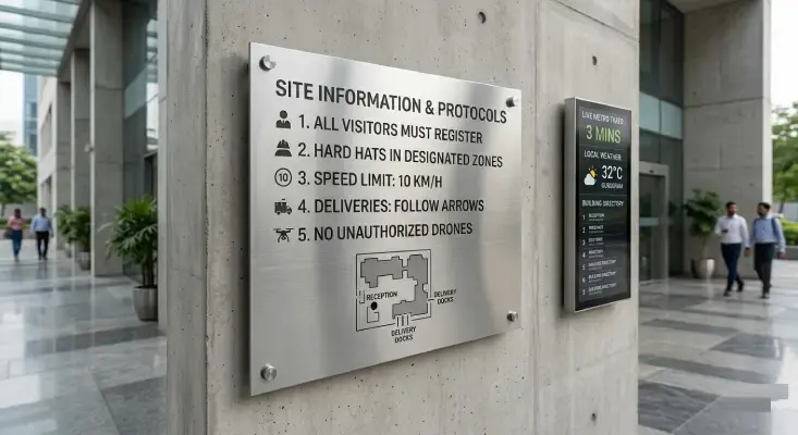 How to Choose the Right Types of Signage Material? 8 aluminum signage