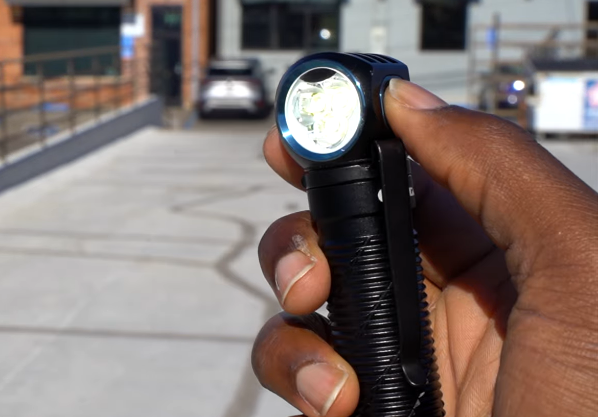 Olight Perun 3 drop test