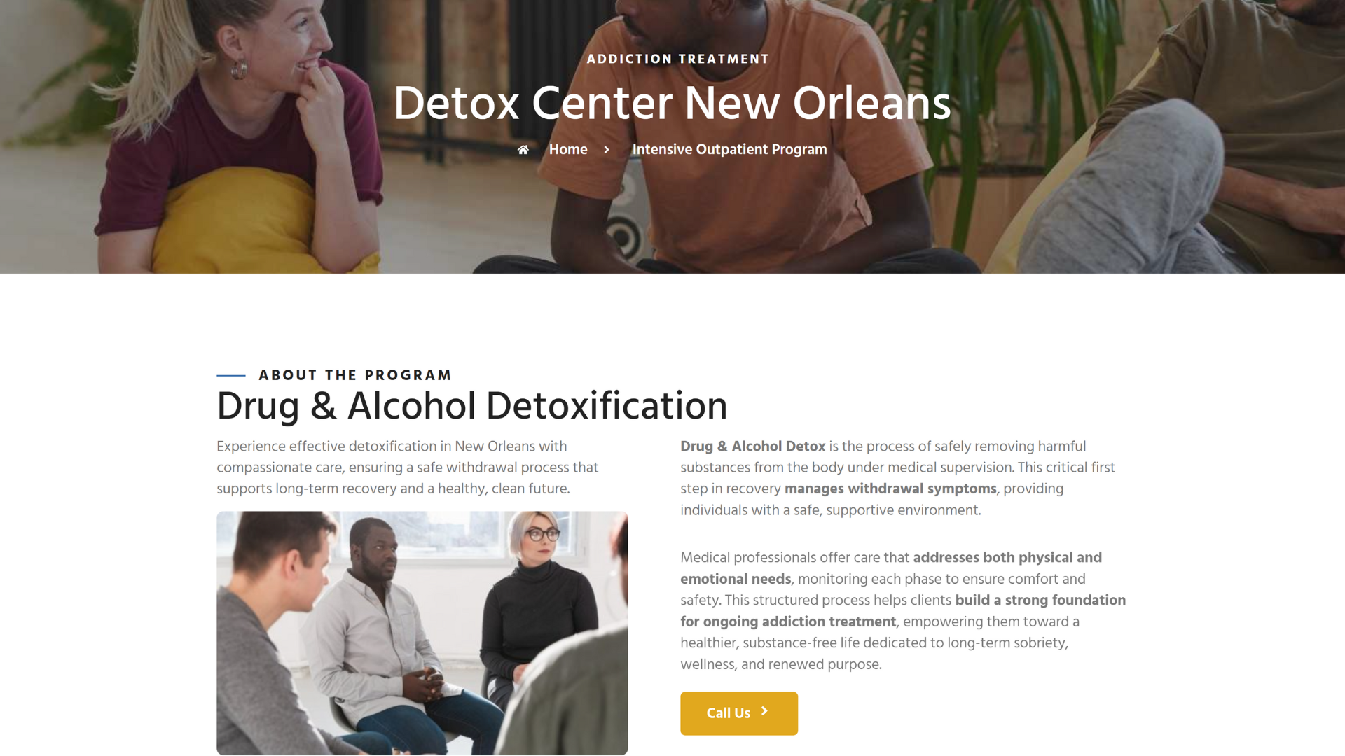 Drug Rehab SEO Service Pages