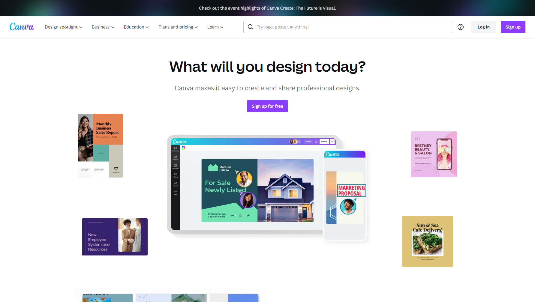 Canva Website - Banner Image