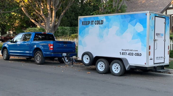 Small Refrigerated Trailers from Polar King