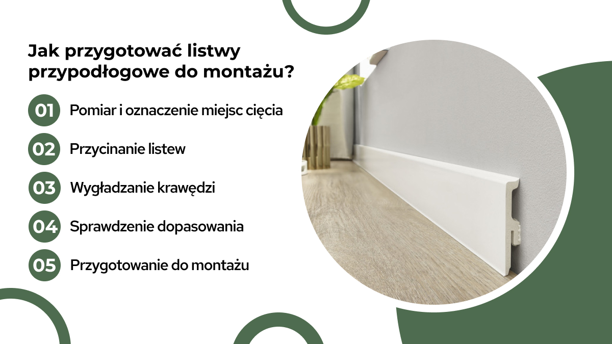 Jak przygotować listwy do montażu?