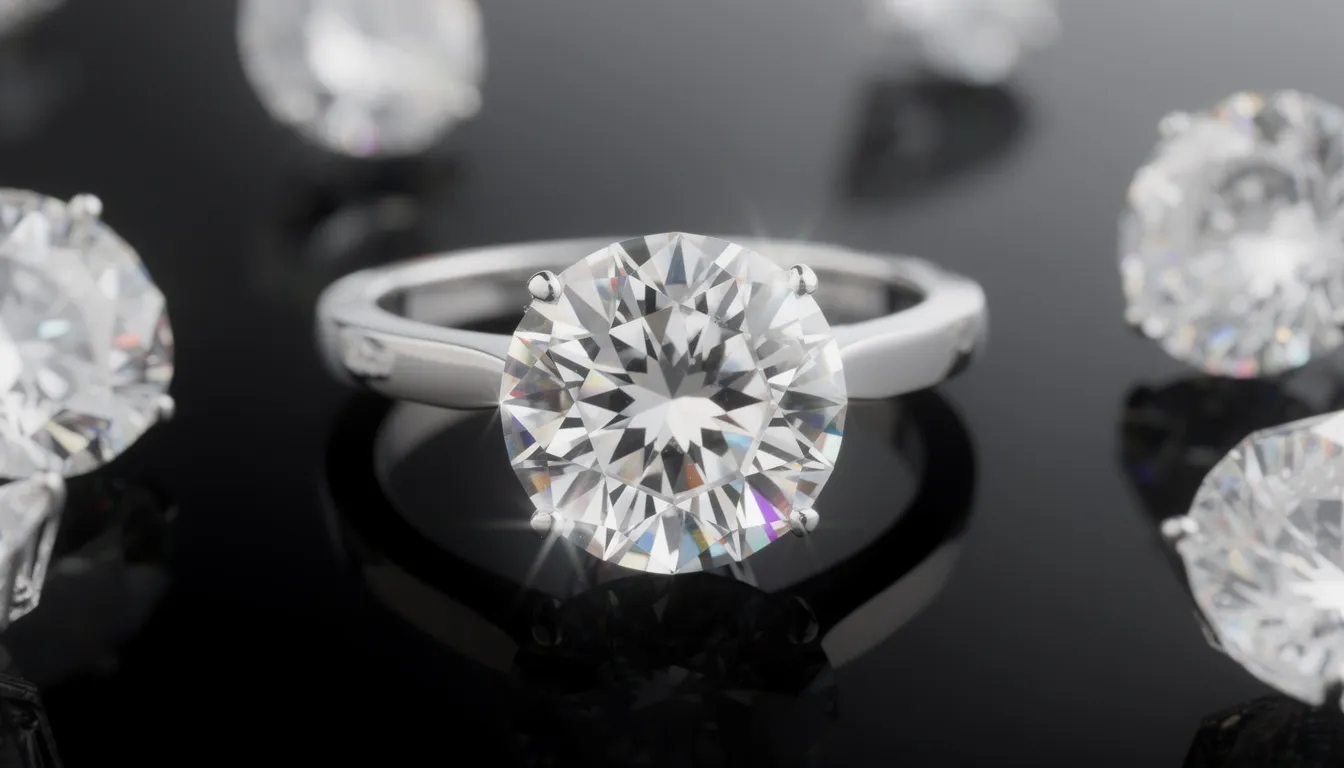 This image features a stunning cubic zirconia necklace, crafted from sterling silver, showcasing the stone's brilliant sparkle that mimics a diamond. The necklace is elegantly designed with a rolo chain, making it a perfect addition to any jewellery collection.