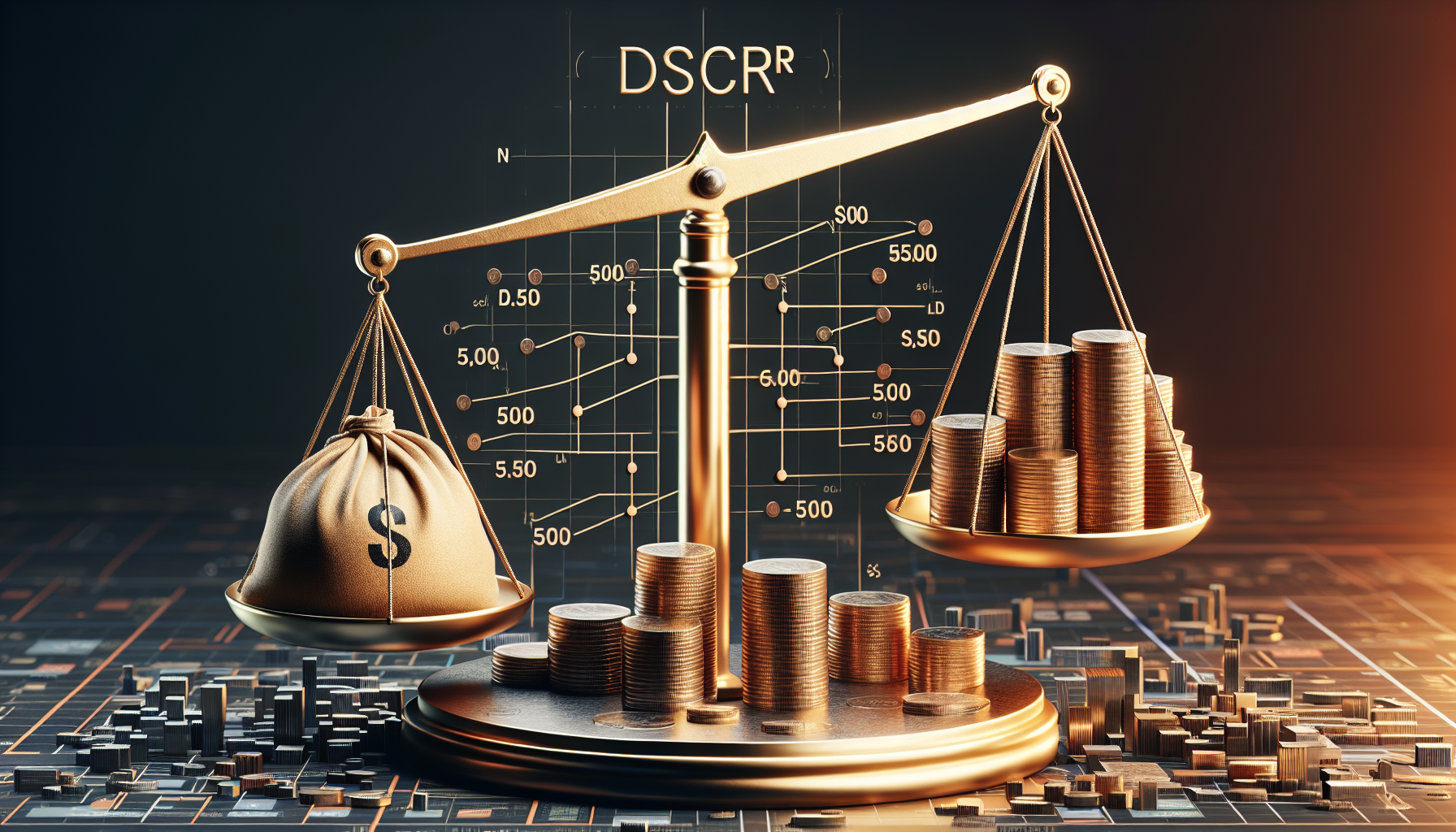 Visual representation of the DSCR formula