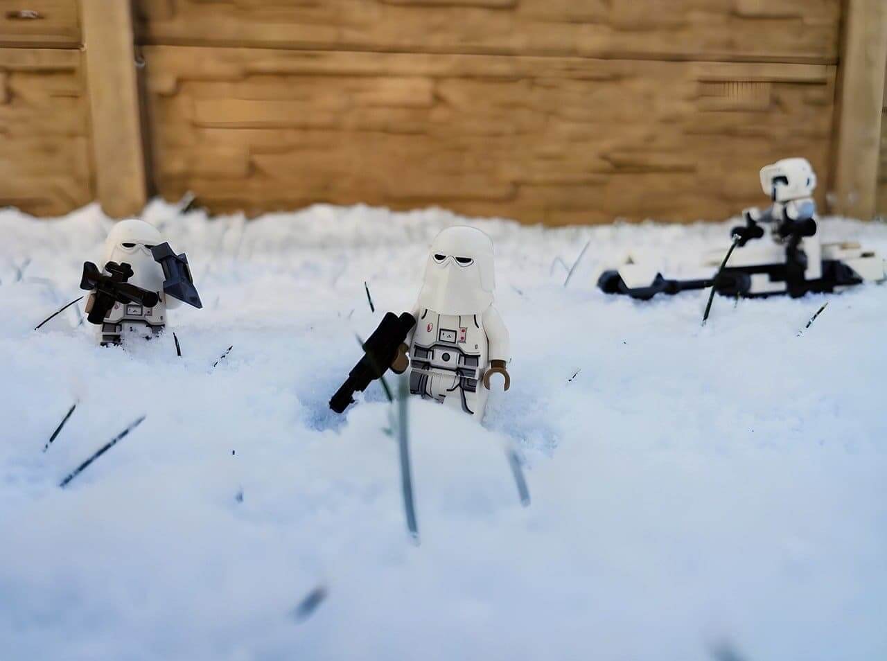 Przykład Lego dla fanów Gwiezdnych Wojen.