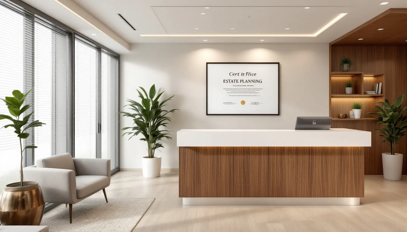 The Johnston Law Firm office, showcasing a welcoming environment for estate planning services.