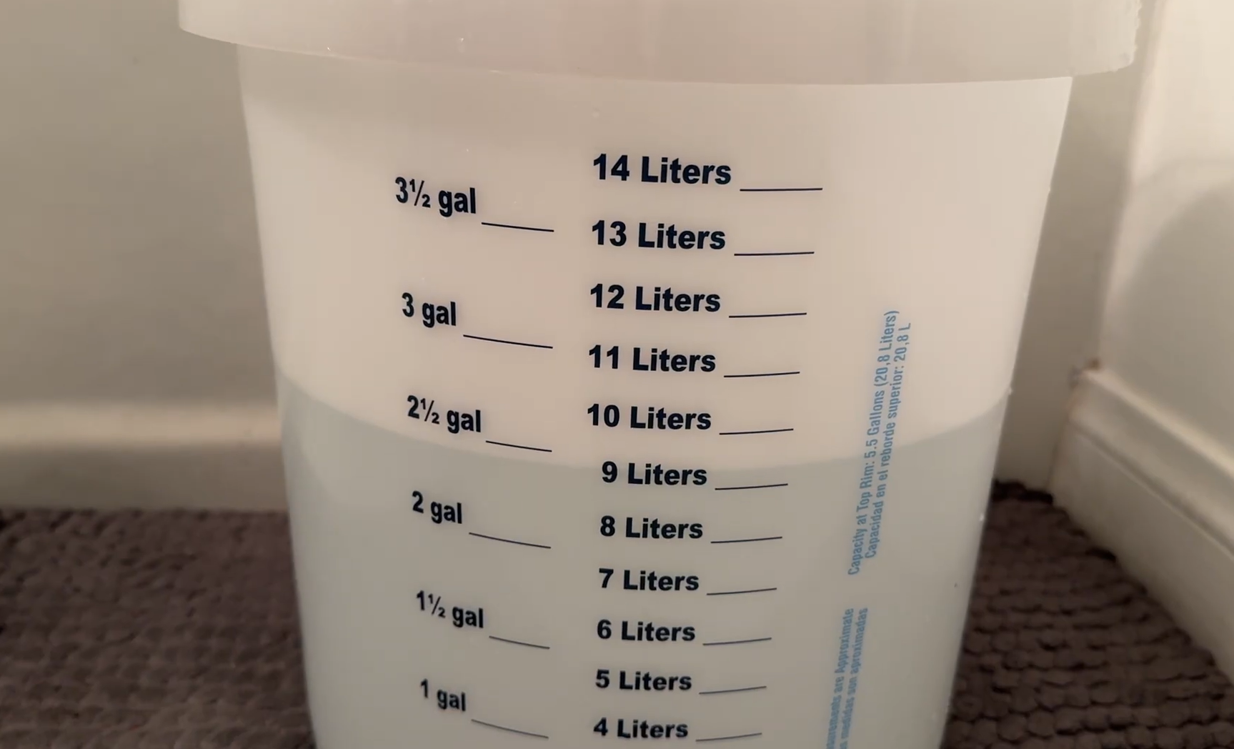 water pressure result of Aqua Home Group shower filter
