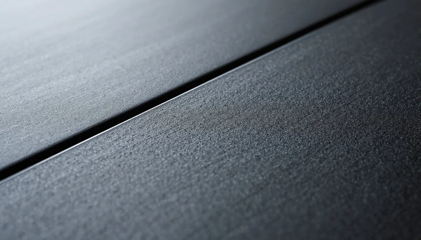 A close-up of uPVC cladding showcasing its durability and texture.