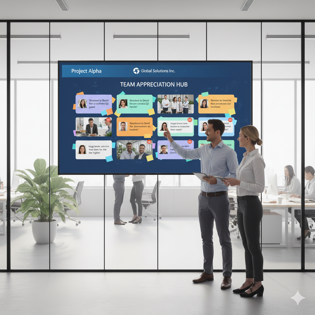 What Are The Best Employee Communication Signage Board Ideas? 5 the employee recognition wall