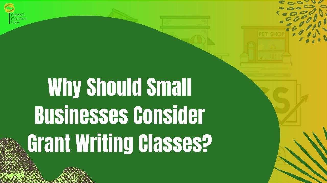 Grant Writing Classes for Business owners