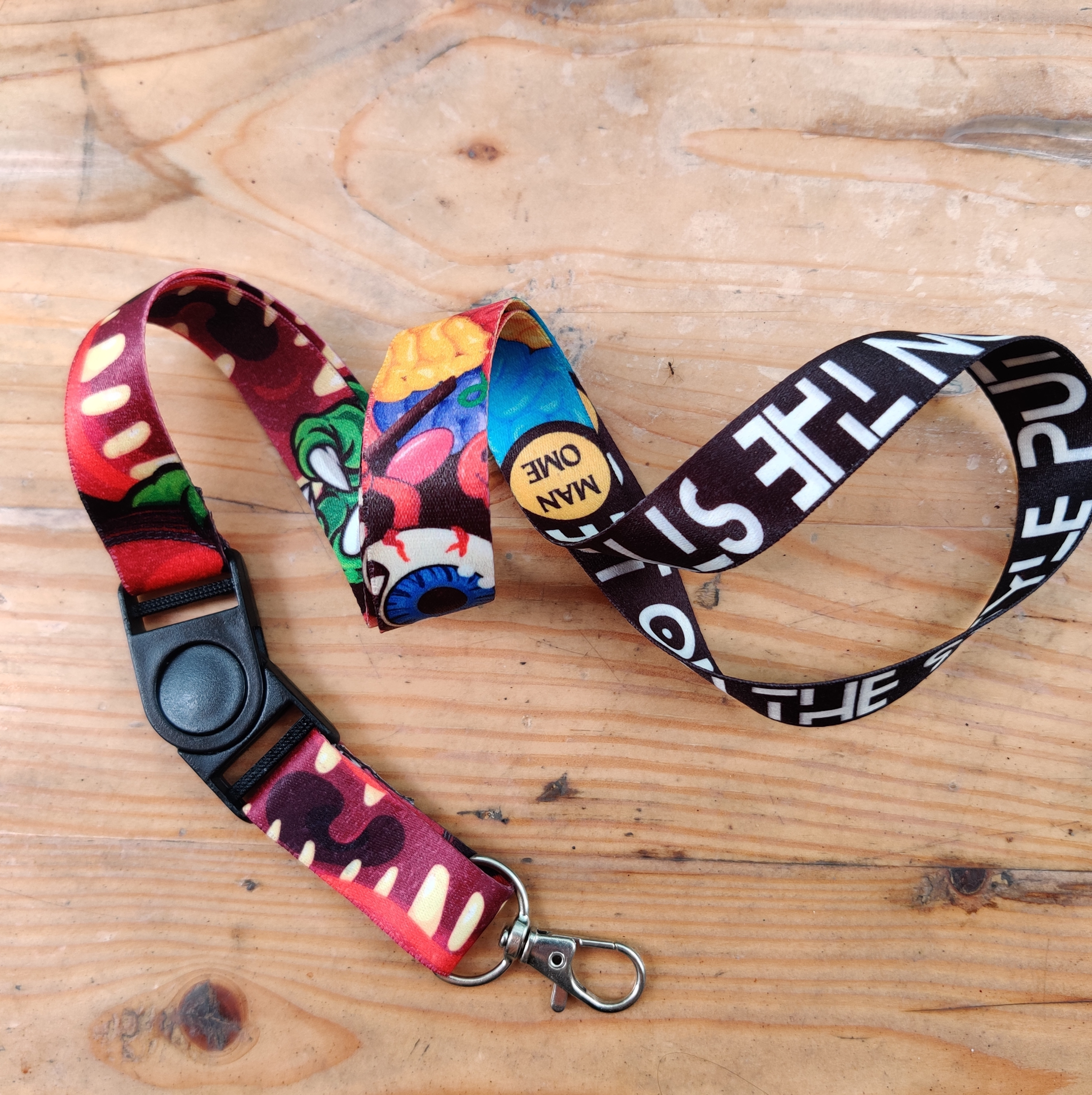 Multicolored Lanyard (Shutterstock)