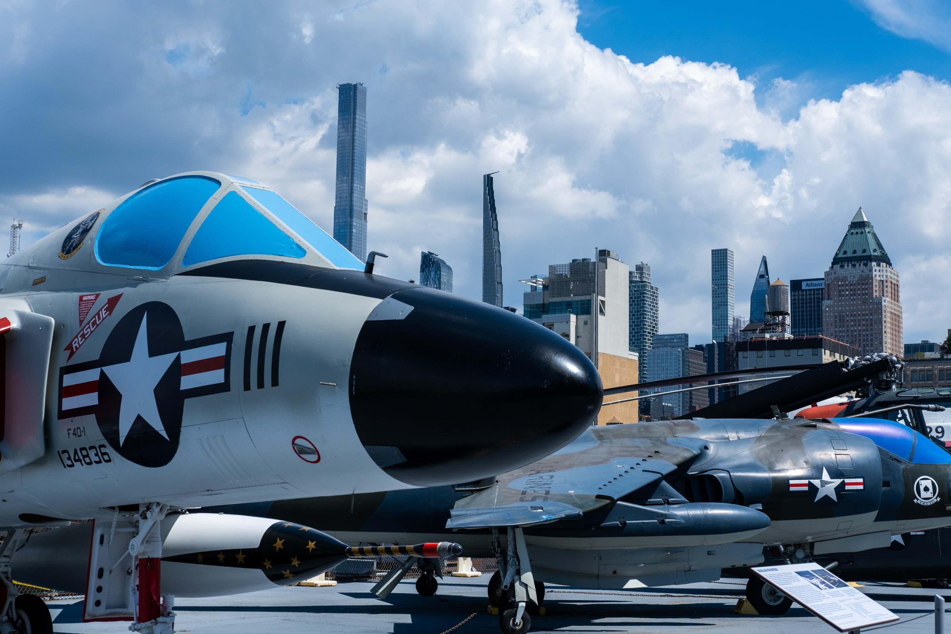 cf50d2e0 e8d3 45d7 b62f 61c57856dd15 Vintage aircrafts at the Intrepid Sea, Air & Space Museum in New York City