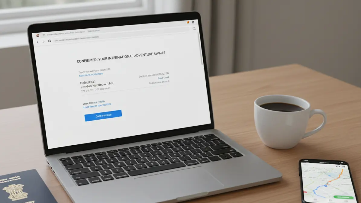 Dummy ticket helping with Saudi visa application from India