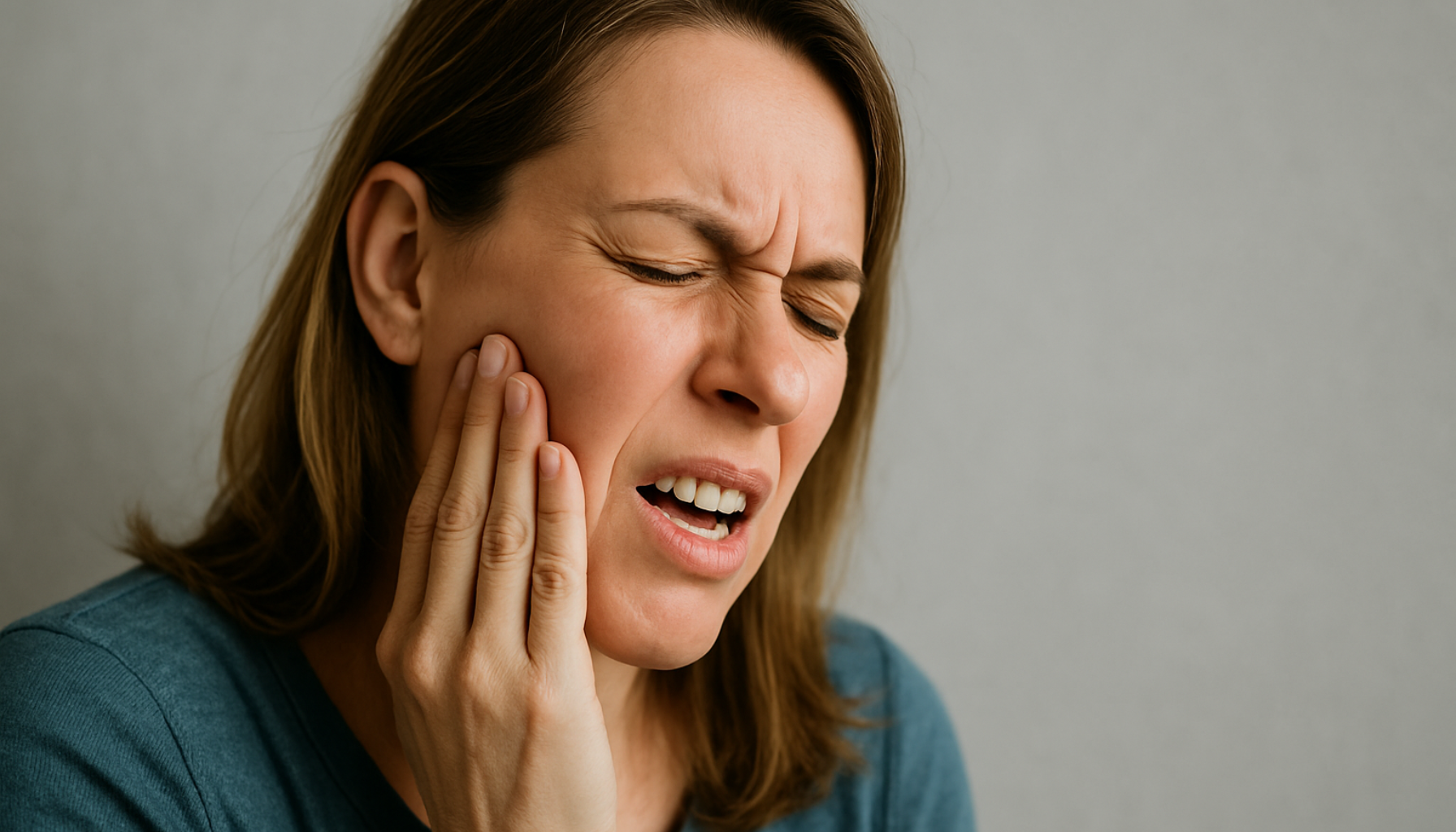 Kvinne med sterke kjevesmerter som holder kinnet, viser mulig artralgi som påvirker kjeveledd og ansikt artralgi klinisk undersøkelse hos barn artritt flere ledd ledd symptomer behandling viktig smerter leddene leddsmerter smerte ofte hevelse andre årsaker smertene sykdommer vanlige inkluderer barn hos tilfeller klinisk undersøkelse artrose underliggende forbedre mer redusere vanligvis revmatiske diagnose flere stivhet redusert tilstand spesielt bevegelighet ulike helsepersonell vanlig inkludert blodprøver bildediagnostikk infeksjoner annen overbelastning knær god symptom behov utvikle uker nedsatt morgenen varme mest nødvendigvis primær ultralyd