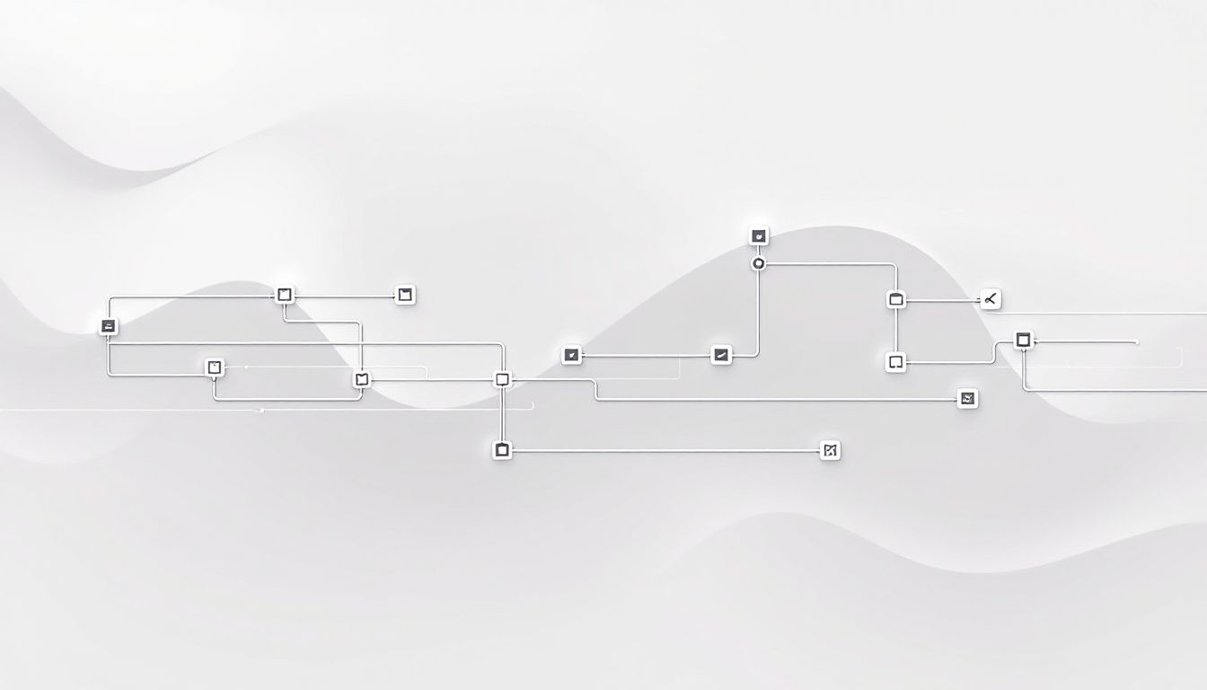 Visualización de un sitemap XML que muestra la estructura de un sitio web.