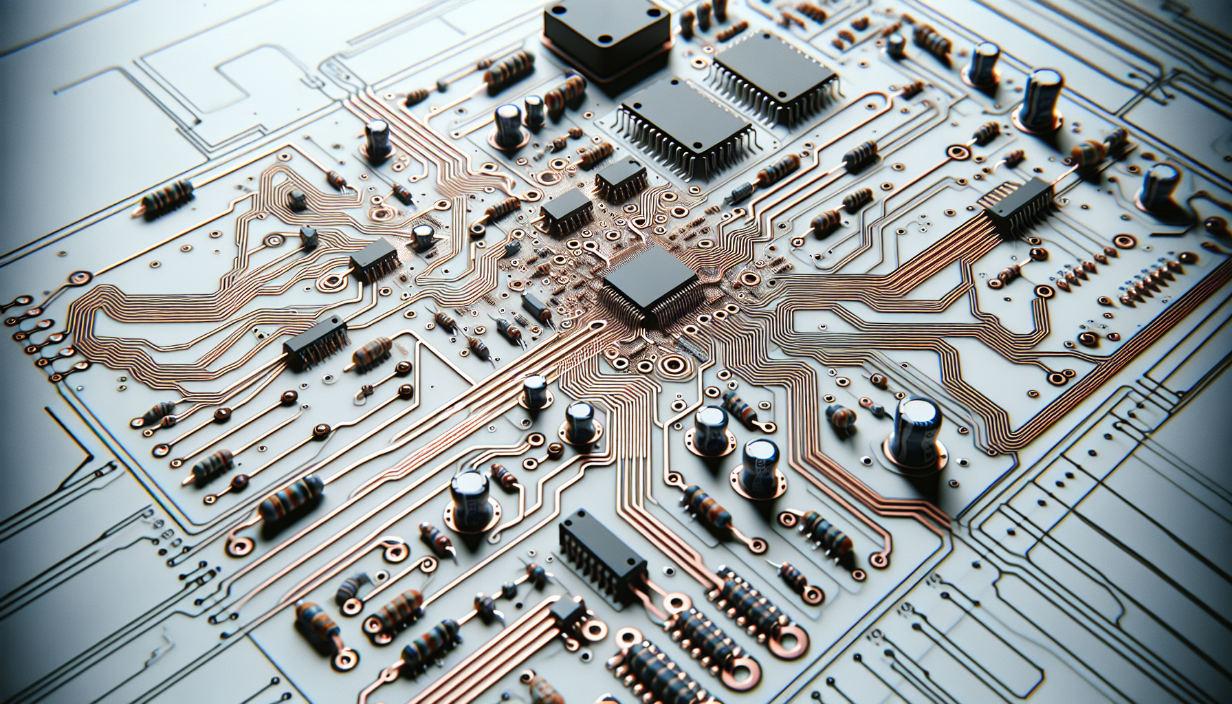 A printed circuit board (PCB) layout design