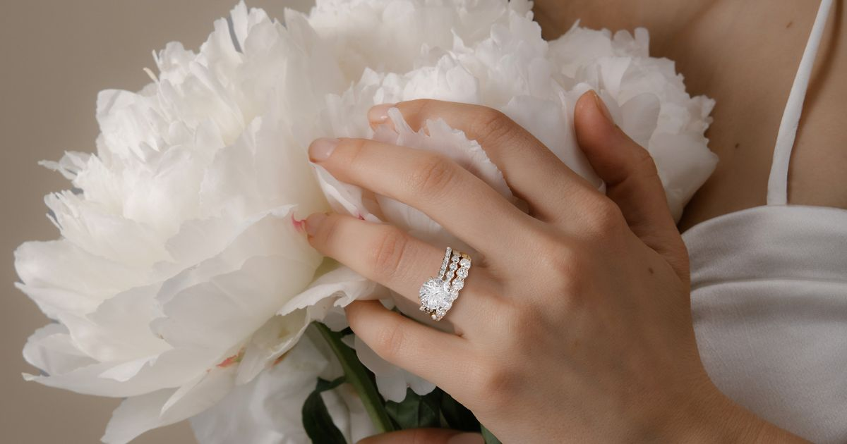 Clean Origin lab created diamond engagement rings.