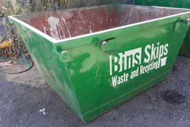 rubbish removal service in a bin, so good for for almost anything