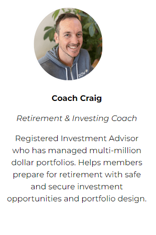 Coach Craig teaches retirement and investing