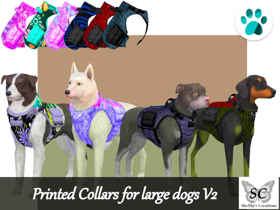 Printed Collars For Large Dogs V2