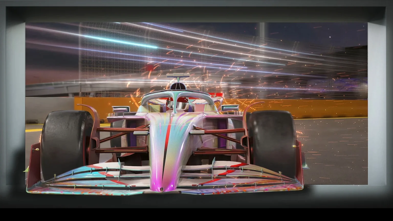 F1 3D Anamorphic Display by SuperPixel