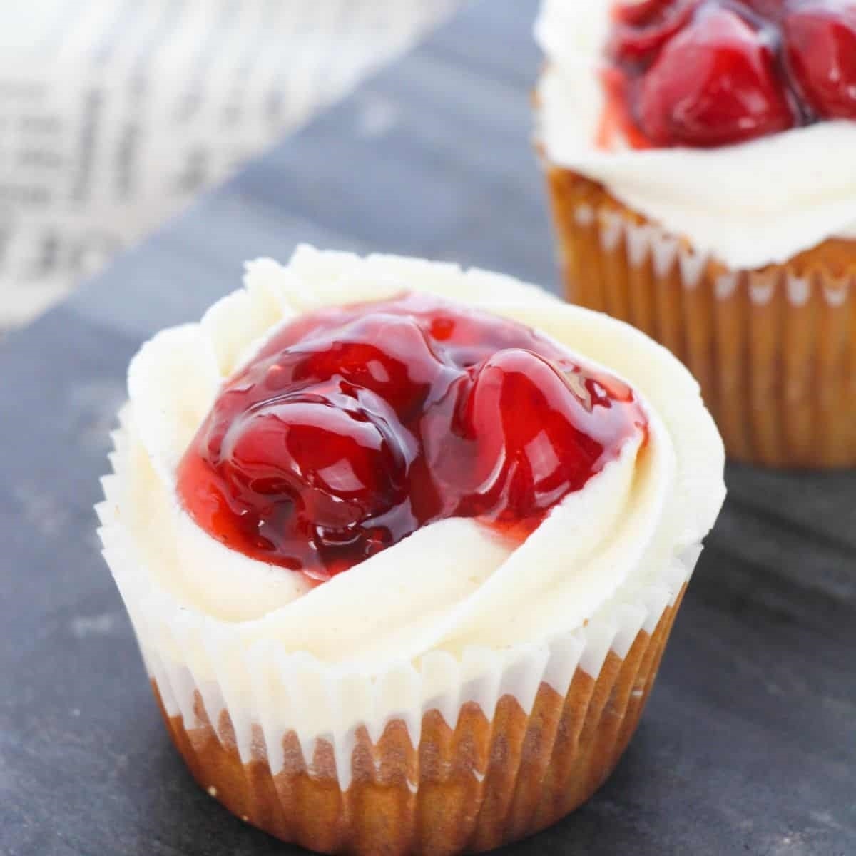 Cherry Pie Cupcake Recipe 