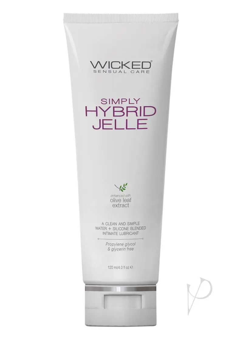 Wicked Sensual Care Simply Hybrid Jelle Lubricant – 4 oz