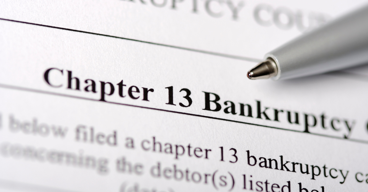 Image of an individual following a structured repayment plan in Chapter 13 bankruptcy.