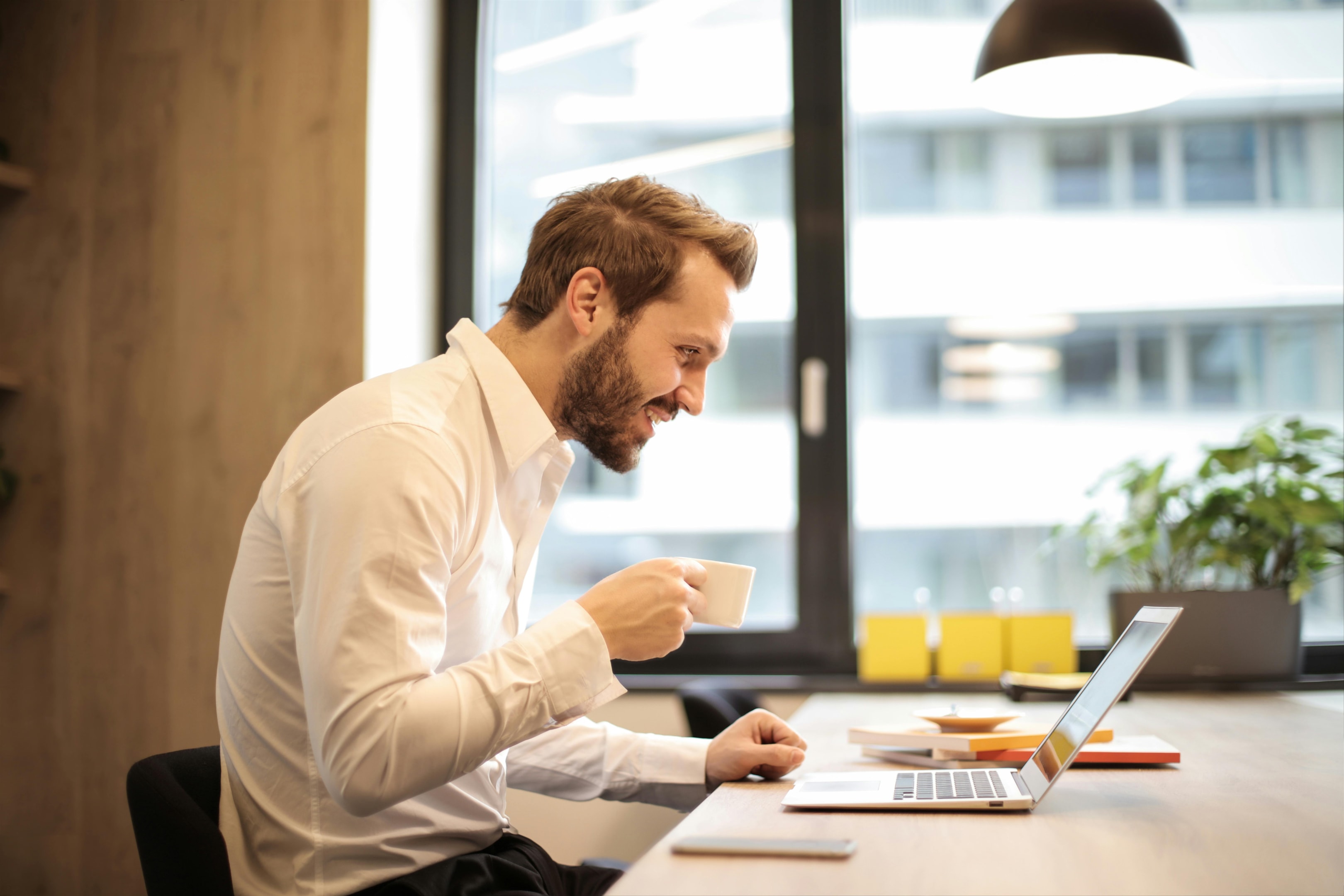 Real estate investor updates CRM after communication with clients.