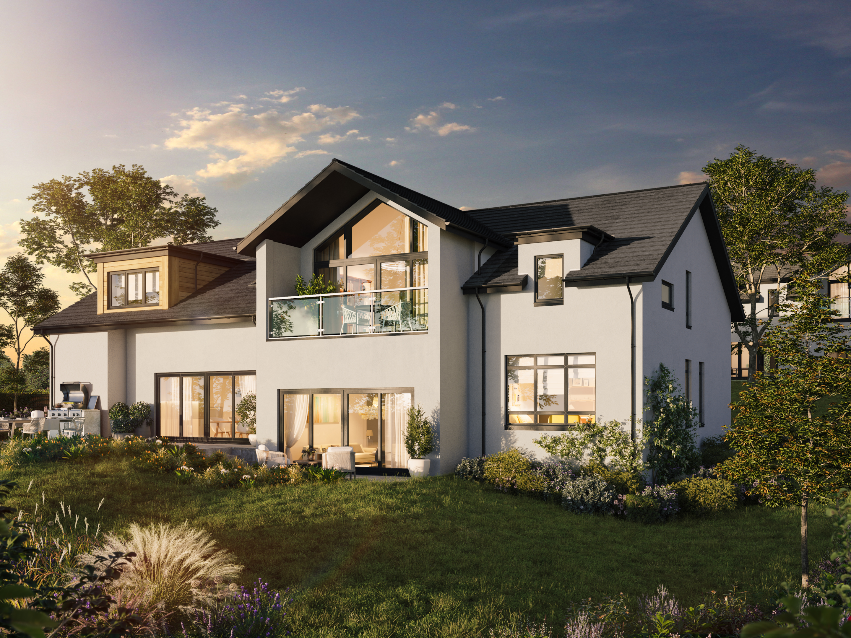 new 5 bedroom homes in Stirling
