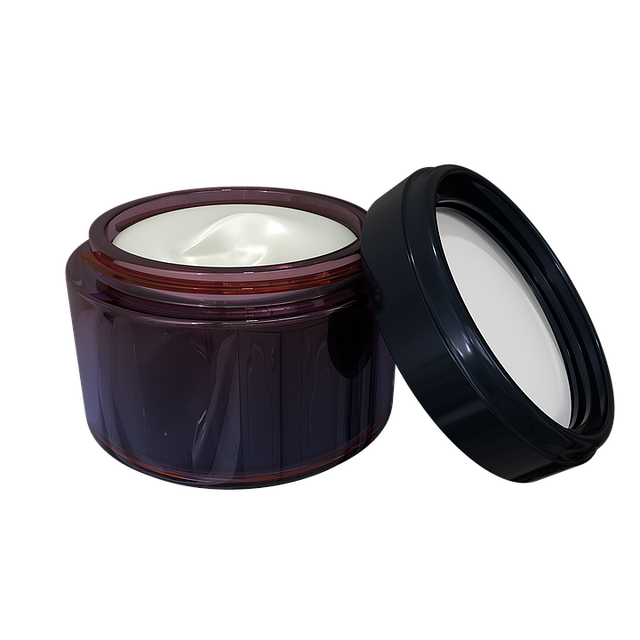 cream, jar, white