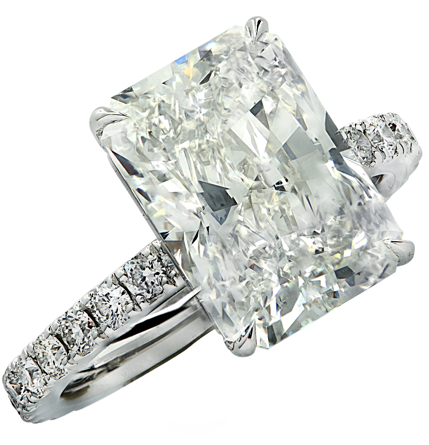 Radiant Cut diamond ring