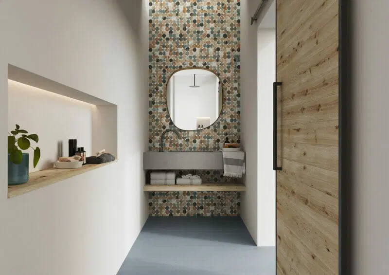 Retina porcelain floor and wall tiles by Imola Ceramica