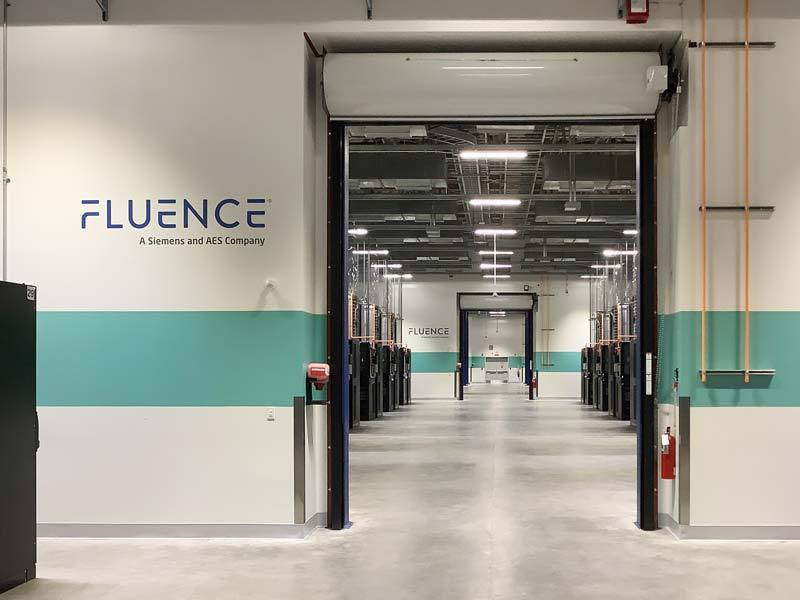 Make a statement with custom graphic signs throughout your facilities like this one for Fluence.