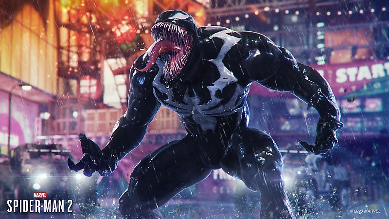 Venom is here, and he means business. (Image Source: PlayStation.com)