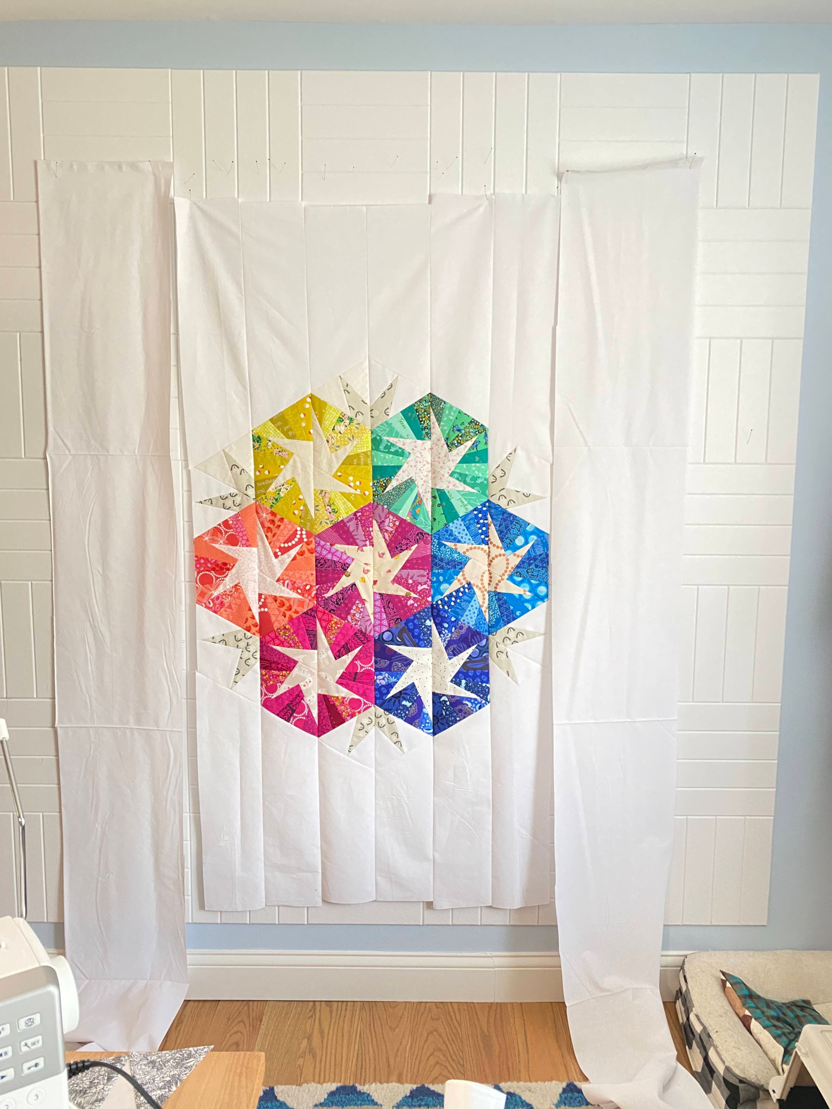 Free Quilt Patterns - Scrappy Whirligig Quilt - Bryan House Quilts