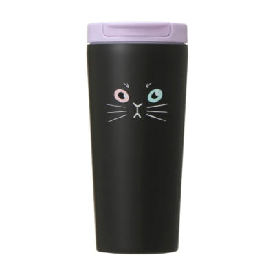 Halloween 2022 Stainless Steel Tumbler Odd-Eyed Cat