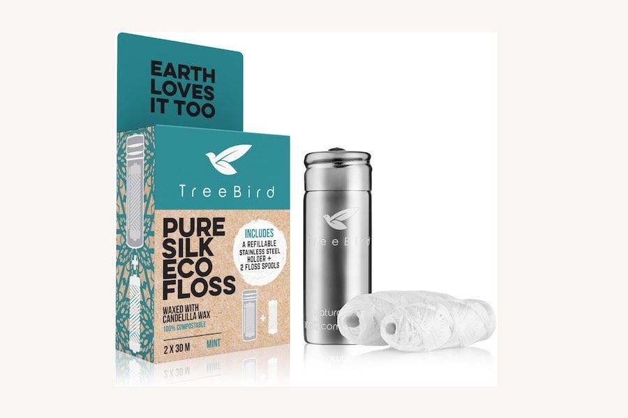 TreeBird Pure Silk Eco Floss non toxic