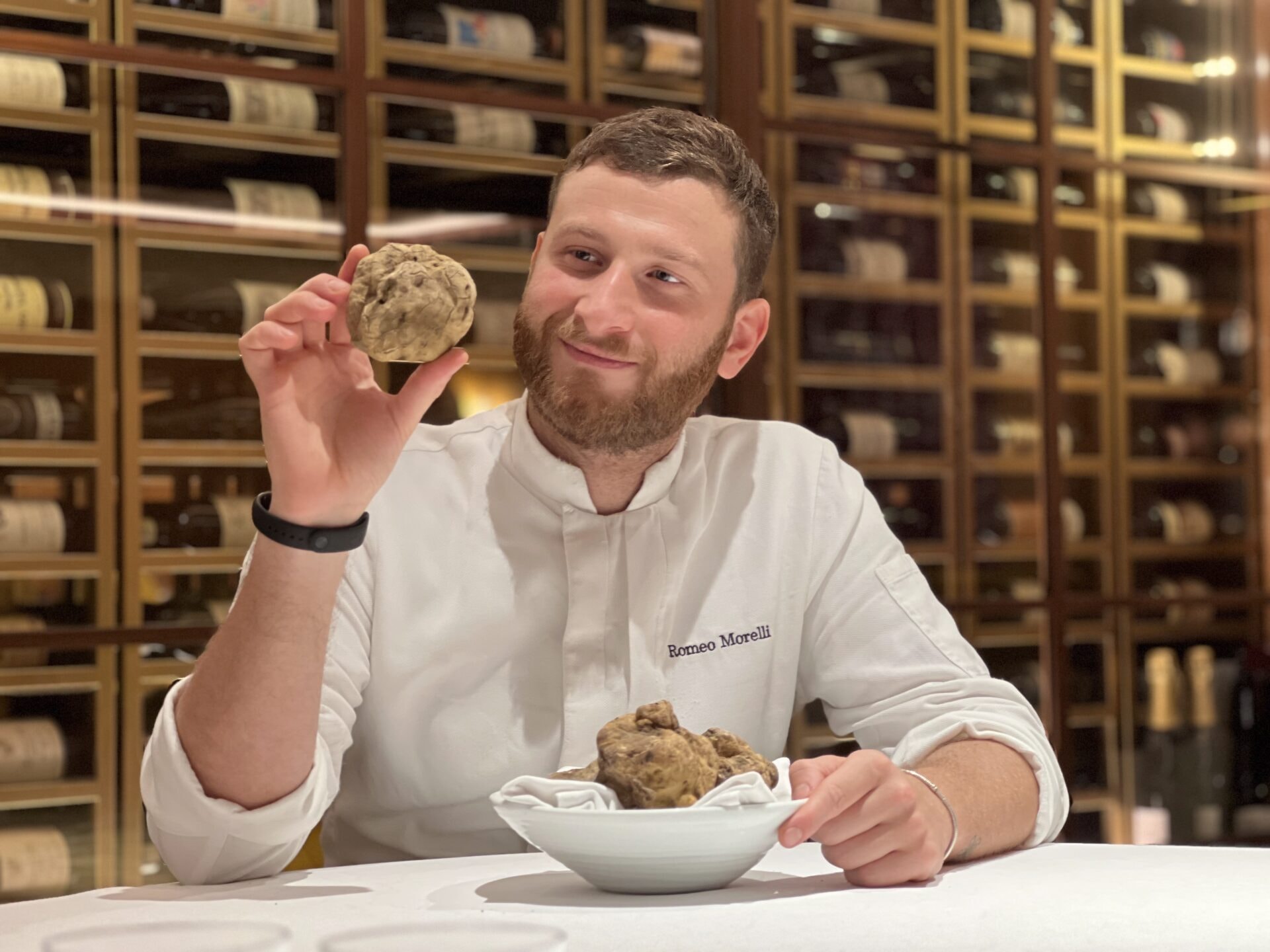 chef, white alba truffle, truffle recepie, truffle cooking