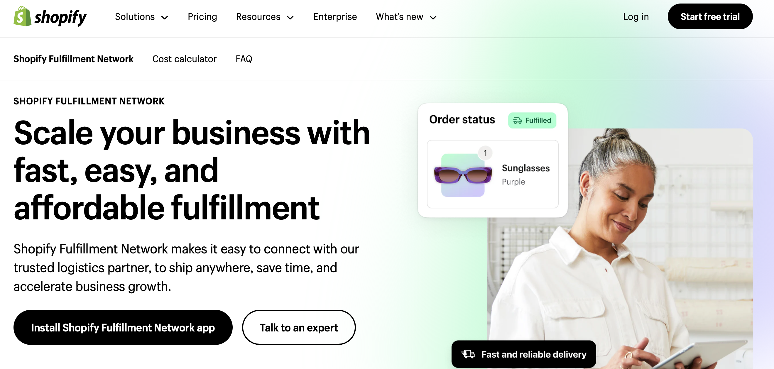 dropshipping fulfillment - shopify fulfillment network 