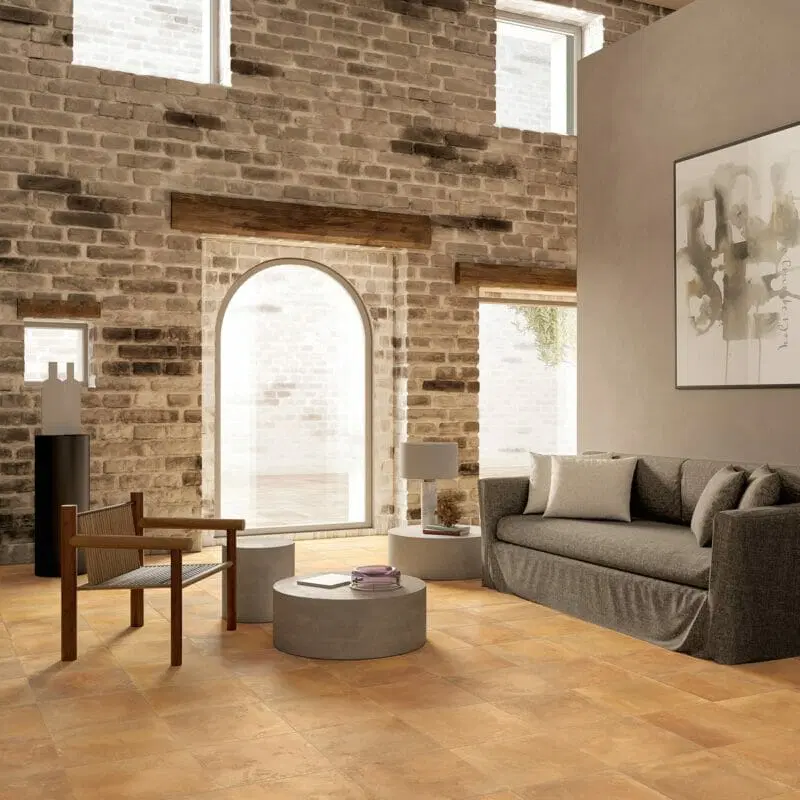 Take a look at Home, the stunning rustic cotto effect terracotta porcelain tiles showcasing 3D shaped technology by Edimax.