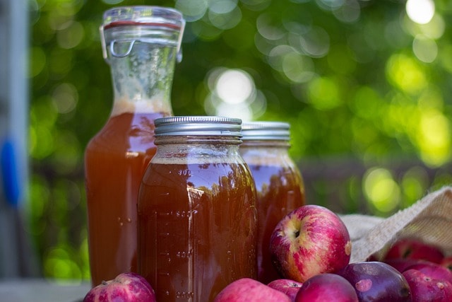 apple cider, apples, fruit juice