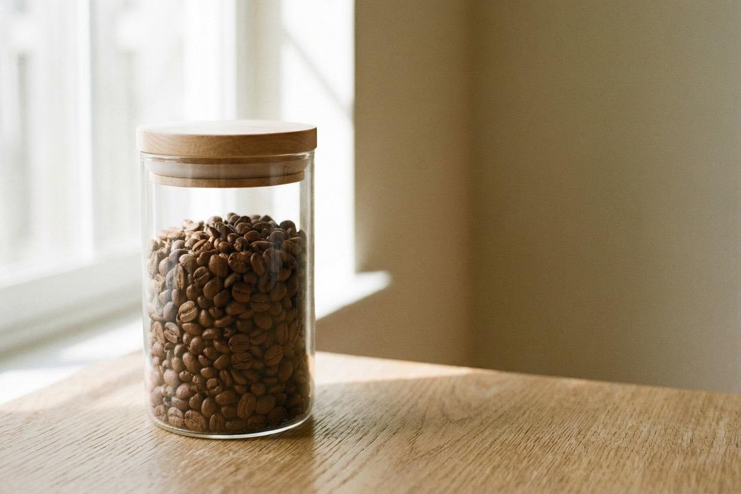 coffee in a jar