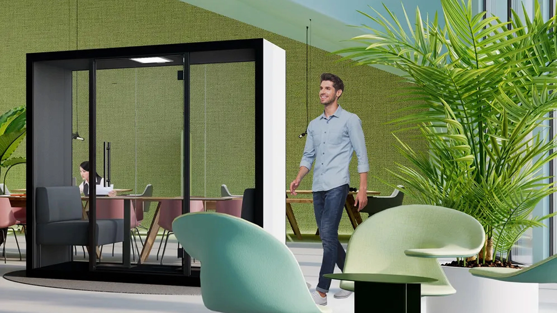 Office pod example